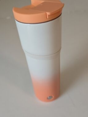Starbucks Peach Ombre Travel Tumbler 16 Oz